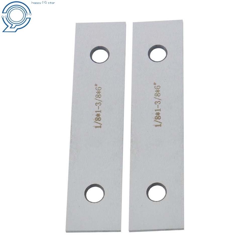 1/8" Thin Parallel Set with 1 Pair 1-2-3 Blocks, 23 Holes Each