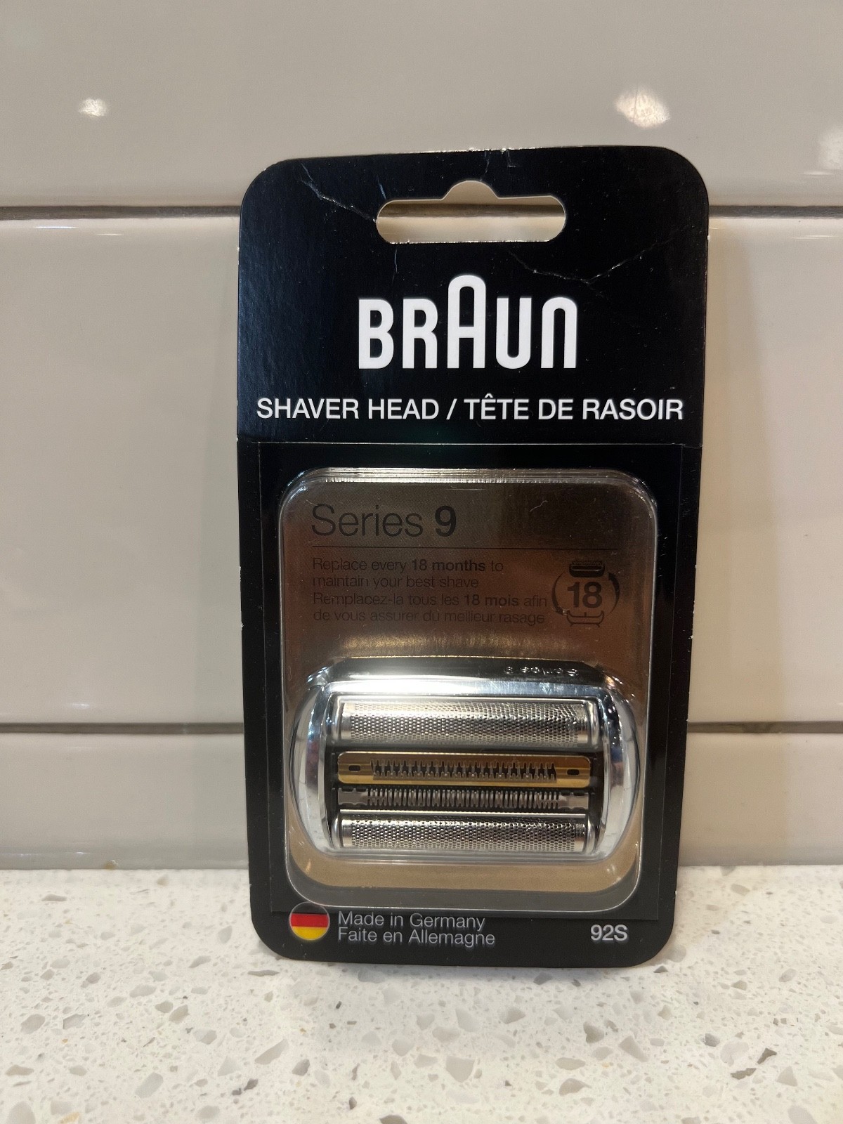 Braun Authentic  Shaver Replacement Head, Series 9, 92S