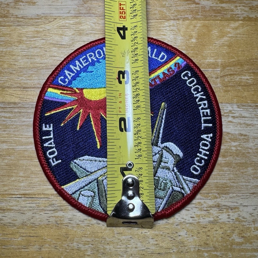 NEW! Authentic NASA Patch: NASA Space Shuttle Atlantis STS-56 mission patch