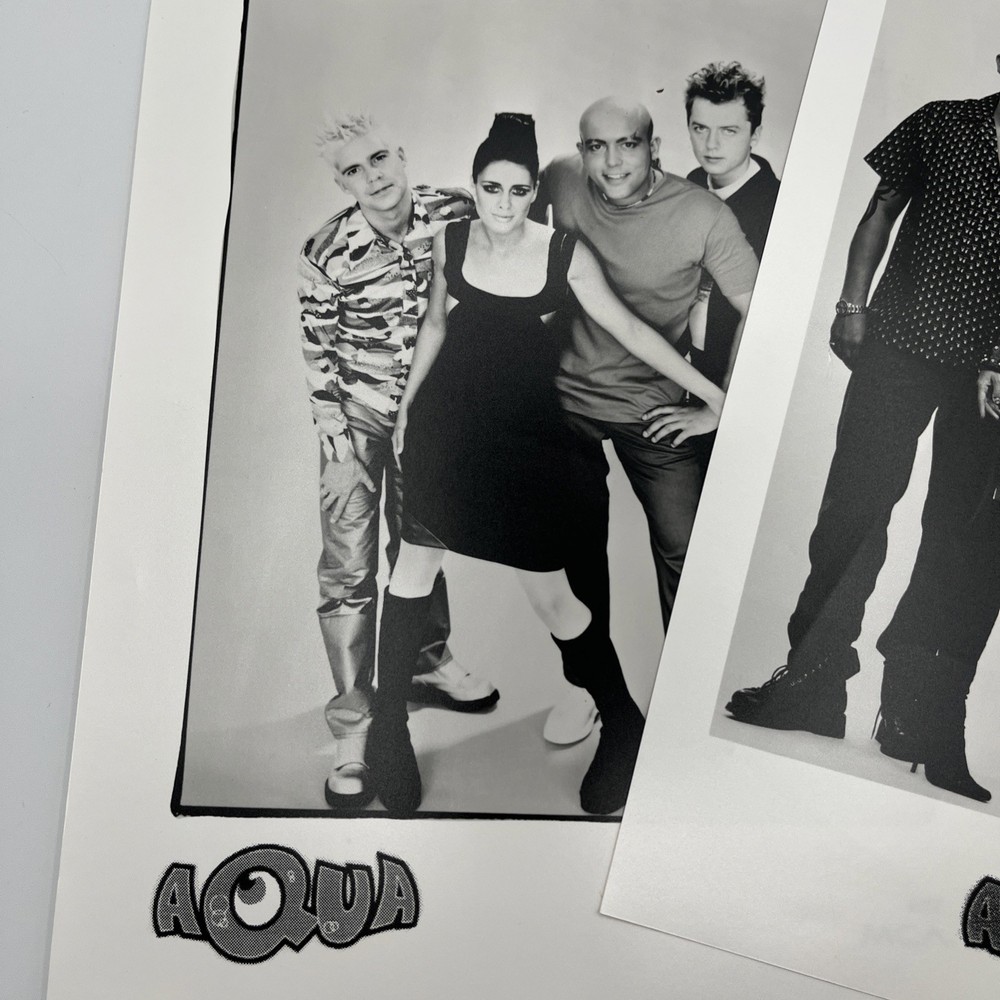 Aqua Press Kit And Photos Aquarius 2000 Y2K Blue