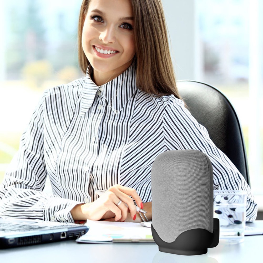 Wall Mount Bracket Desktop Holder Stand for Google Nest Audio Smart Speaker Kit