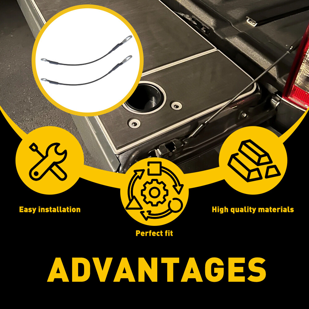 For 98 - 04 Tailgate Frontier Cable Right and Left with Hardware 904608B400 EOA