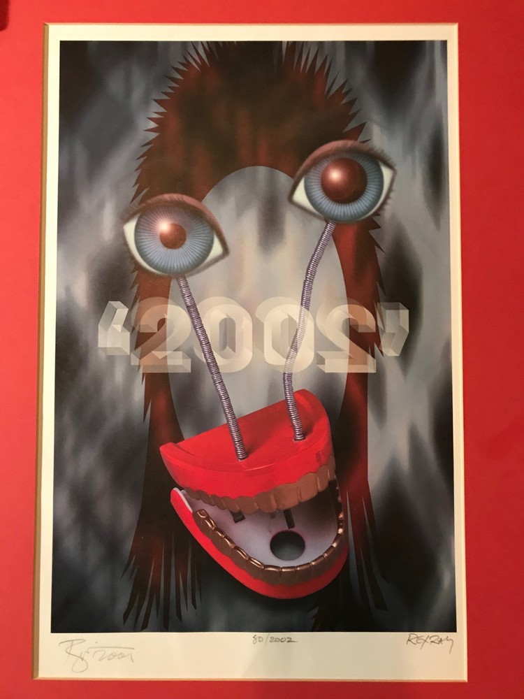 Ziggy Stardust 2002 by Rex Ray (Lithograph)