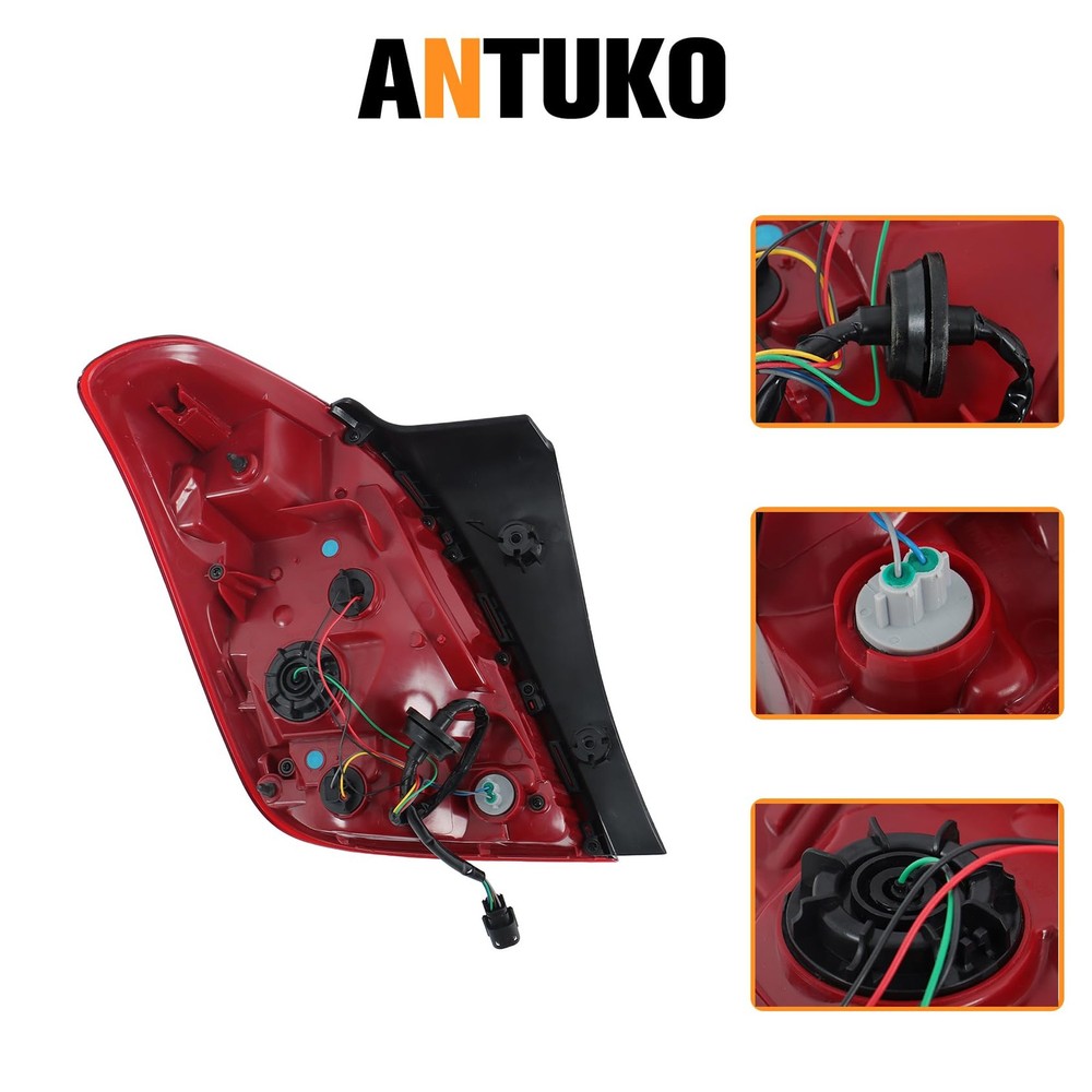 1 Pc Tail Light Rear Lamp Assembly Replacement for Trax 2017-2022 Right Side