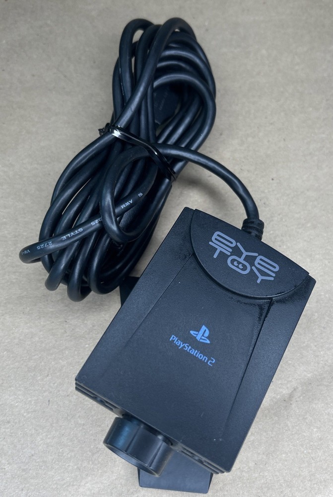 Sony PS2 Eye Toy Camera USB By Logitech Black Tested