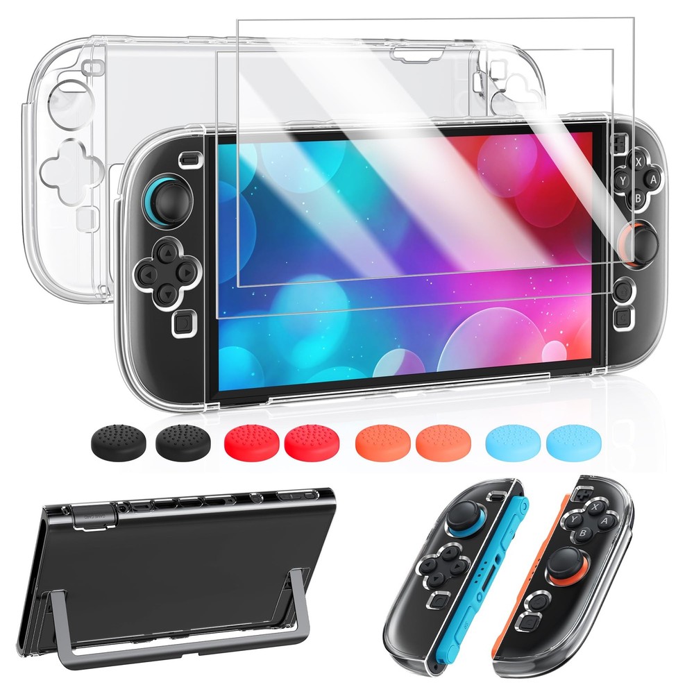 Protective Case for Nintendo Switch 2 2025, Switch 2 Case Slim Hard Shell Acc...