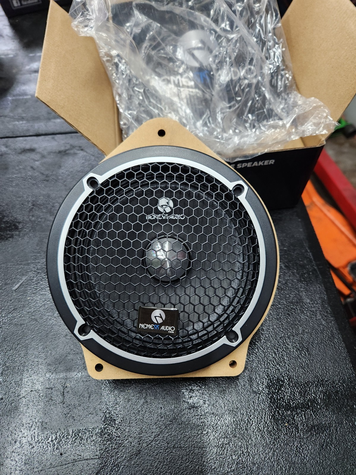 GM 6.5 inch Door speaker mounting adapters Chevy GMC Cadillac Buick Hummer Pair