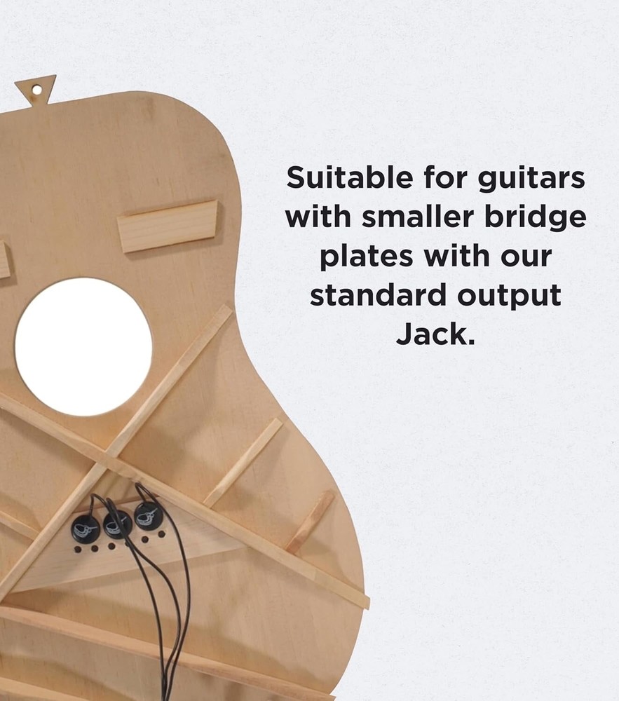 Journey Instruments EP101KM Three Balanced German Passive Pickup Mini Piezos