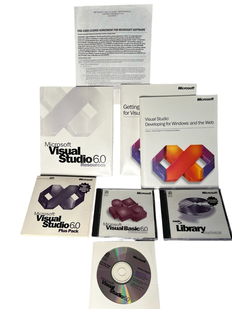 Microsoft Visual Basic 6.0 Professional Edition Windows 95, NT 4.0 or Later