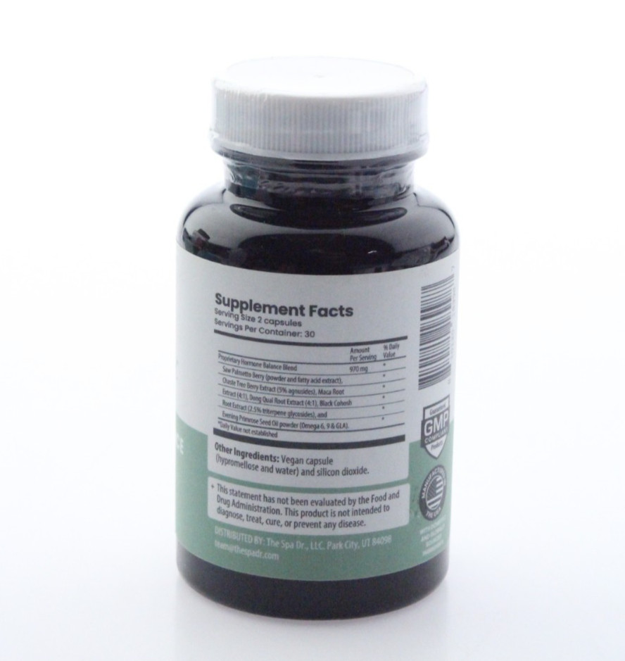 The Spa Dr. Hormone Balance for Women - Menopause Supplements - EXP: 11/2026