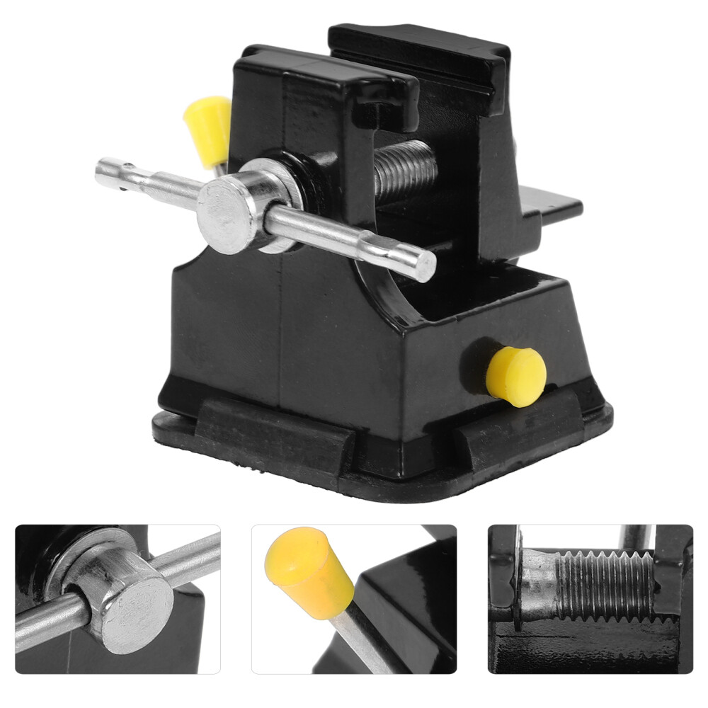 Mini Small Vice Miniature Table Bench Vise Chisel Cutting Carving Suction Base