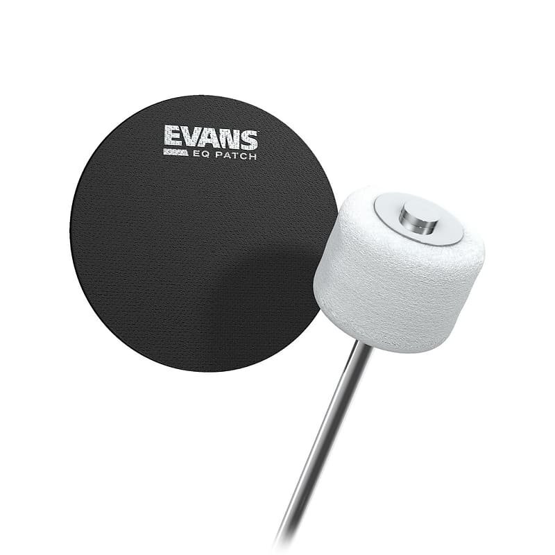 Evans EQ Pedal Patch (Single Black Nylon)