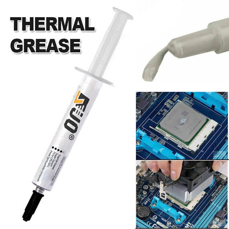 (1PCS) Tub Silver Thermal Paste High Performance Heatsink Compound CPU GPU LED