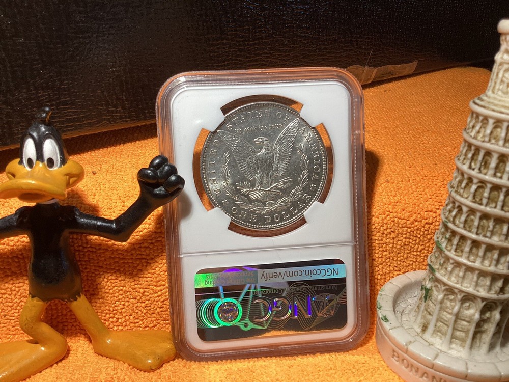 1887 MORGAN SILVER 💰 NGC MS61