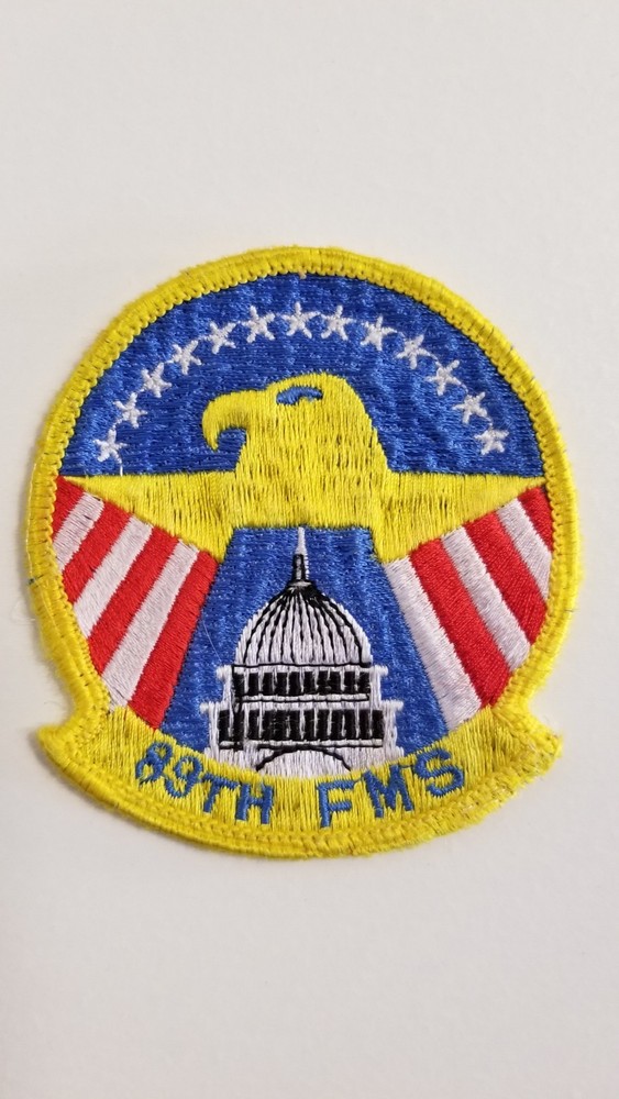89th FMS Field Maintenance Squadron USAF US Air Force Patch