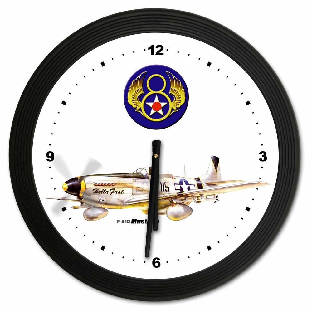 P-51 8Th Clock