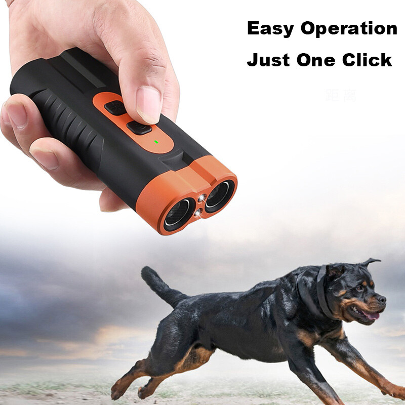 Dog Barking Deterrent Device Portable Ultrasonic Bark Control Repeller Silencer