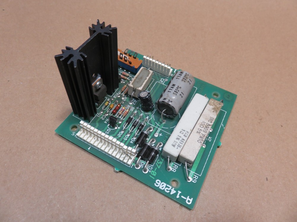 Williams ticket dispenser PCB assembly A-14206. Untested. Vendor liquidation.