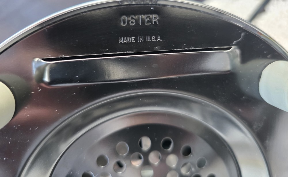 Oster Osterizer Classic Chrome Beehive Blender 5000-08A EUC