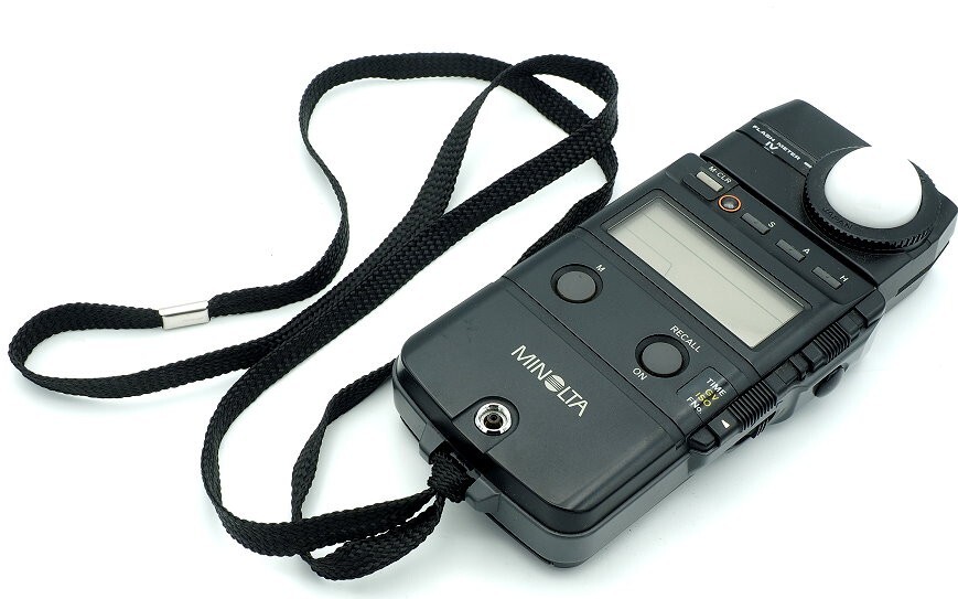 Minolta Flash Meter IV Digital Light Exposure Meter