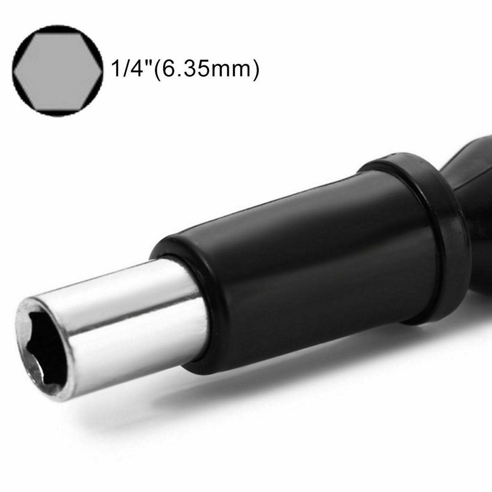 2X Extension Screwdriver Drill Bit Flexible Shaft Holder Tool Attachment