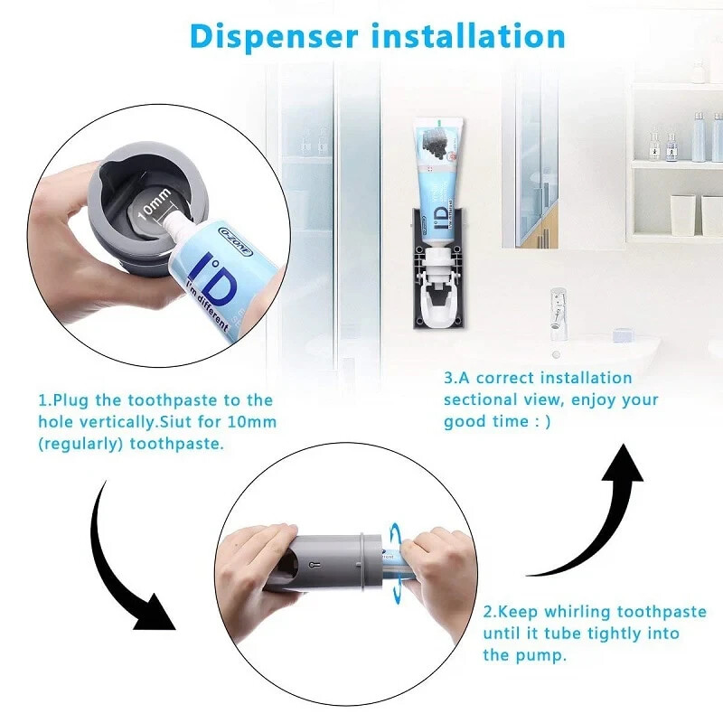 Antibacterial 2 in 1 Light Ultraviolet Toothbrush Sterilizer - Automatic Toot