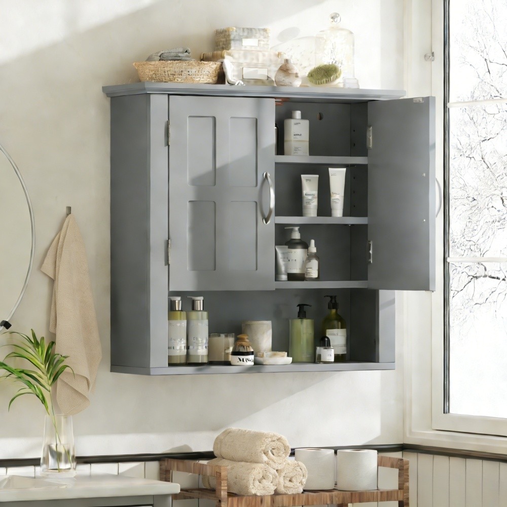 Bathroom Wall Storage Cabinet, Multi -functional Wall Mounted Cabinet