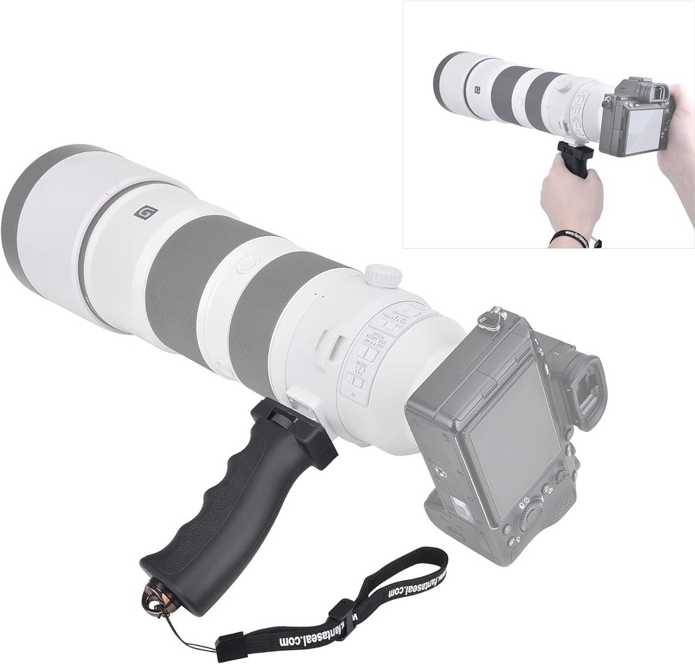 Universal Ergonomic DSLR Mirrorless Camera Camcorder Monocular Grip