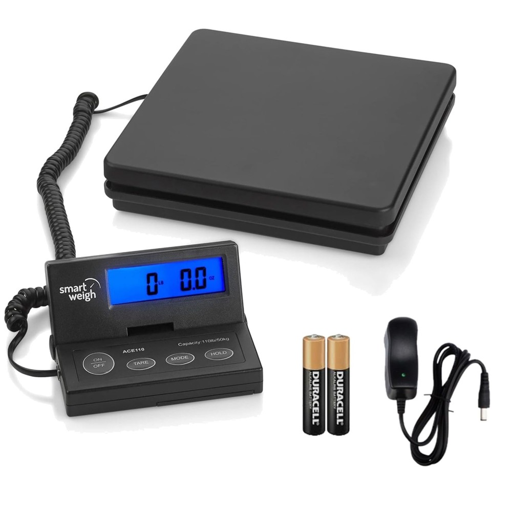 Accurate 110lb Shipping Scale, Separate Wall-Mount Screen