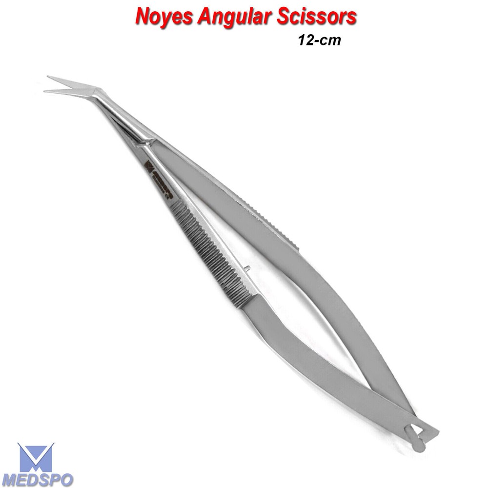 Surgical Surgery Ophthalmic Noyes Scissors Angular Micro Spring Action Shears CE