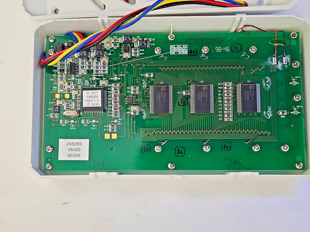 ADT Focus 471210 Interactive Security System Replacement Keypad