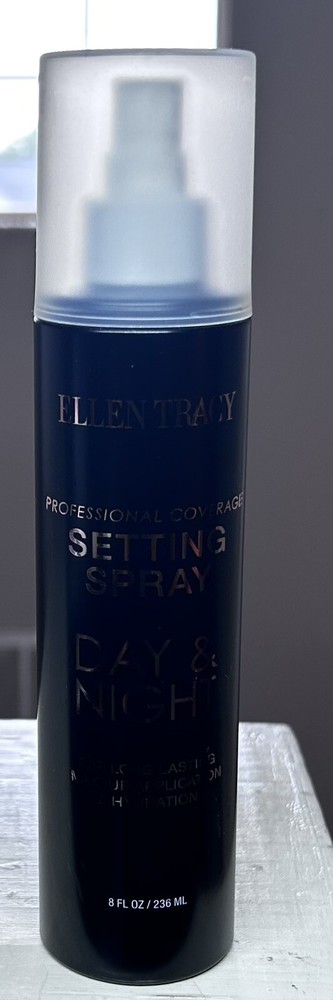 Ellen Tracy Professional Coverage Setting Spray Day & Night 8 Fl oz- Exp 12/26