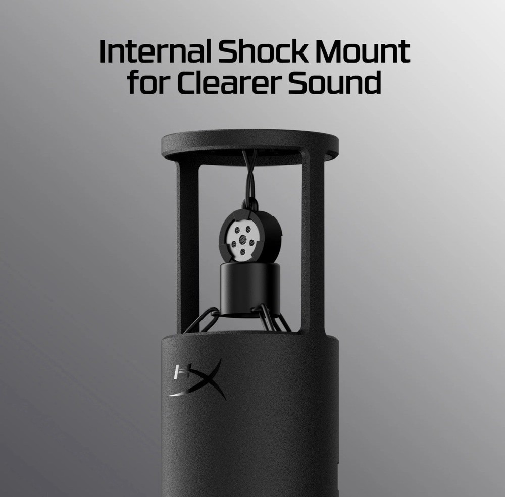 *Brand New* Black HyperX SoloCast 2 – USB Microphone