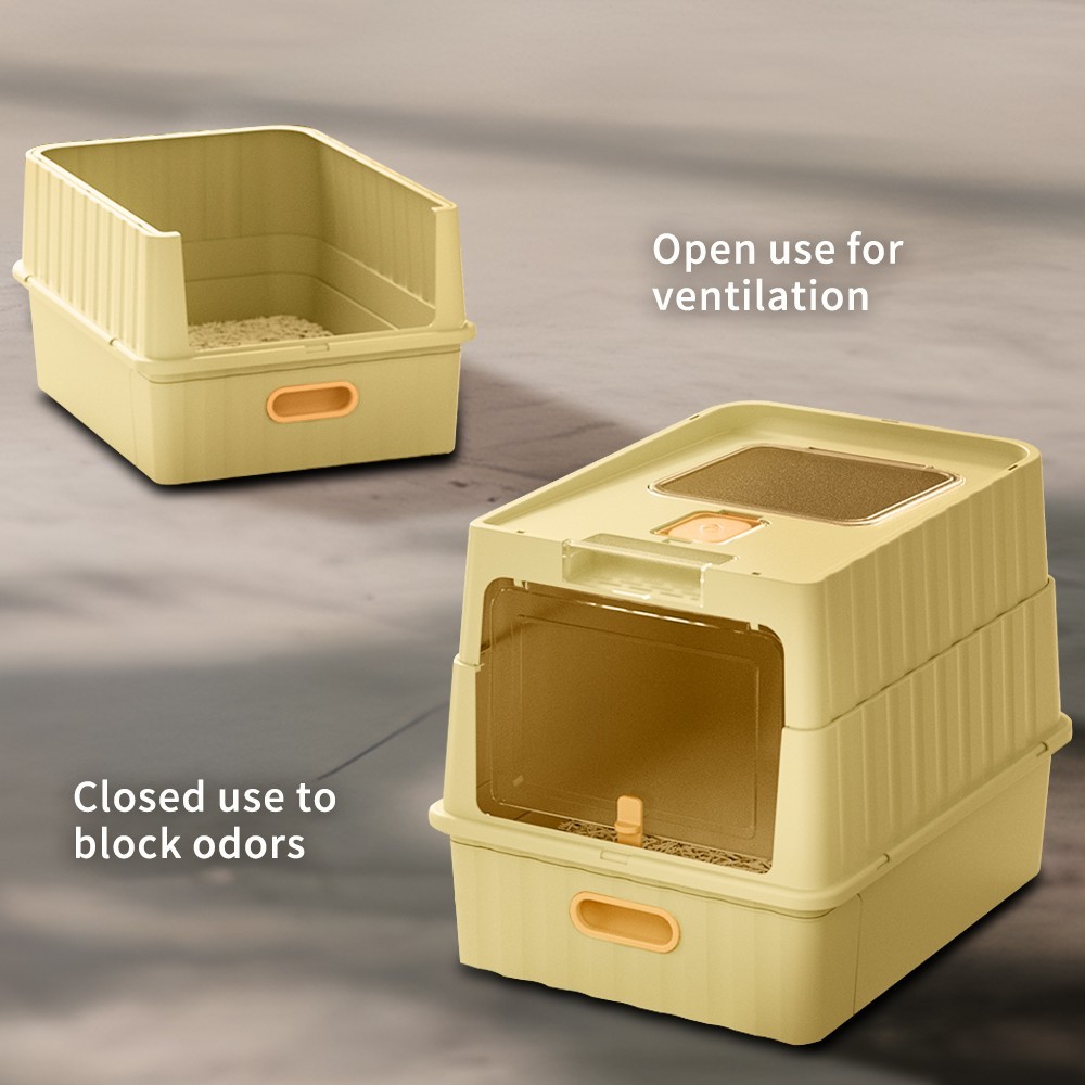 Drawer-Type Cat Litter Box