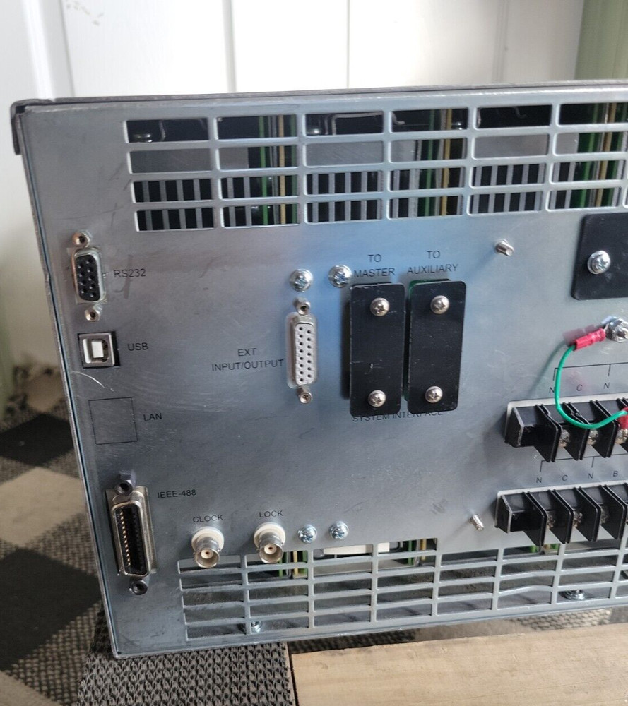California Instuments CSW5550 - PROGRAMMABLE AC/DC POWER SOURCE