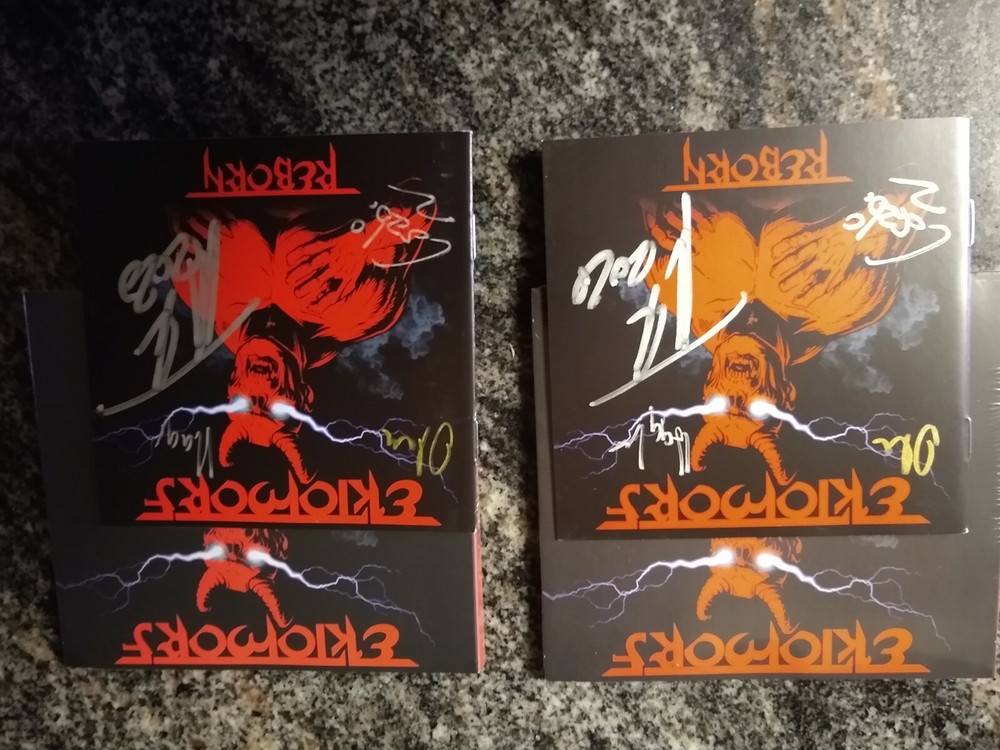 Autographed EKTOMORF Reborn cd signed