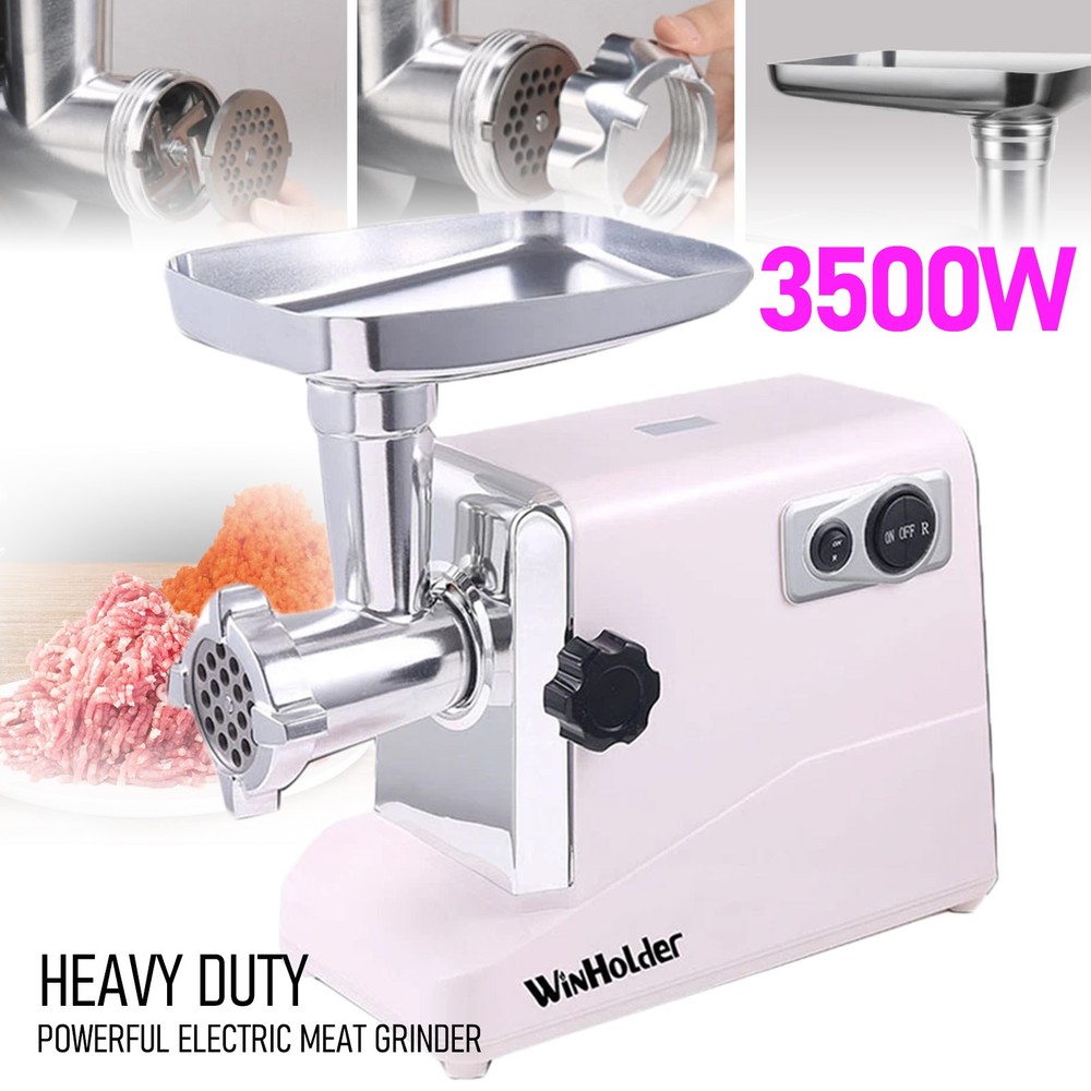 3500W Electric Meat Grinder Reverse Function Food Chopper Machine kibbe maker
