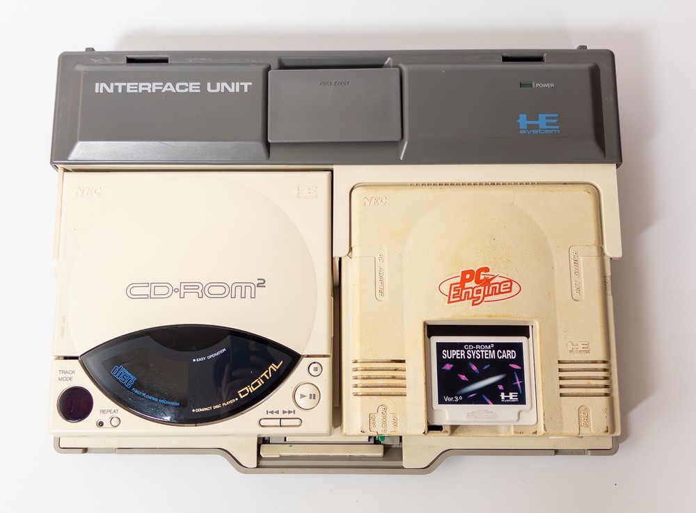 NEC PC Engine CD-ROM2 System IFU Console Super System Card Tested Japan
