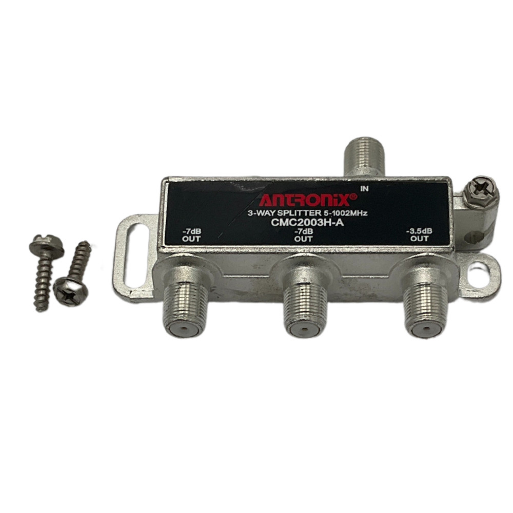 3 WAY ANTRONIX CMC2003H-A 5-1002MHz Digital Coax Cable  Splitter CATV