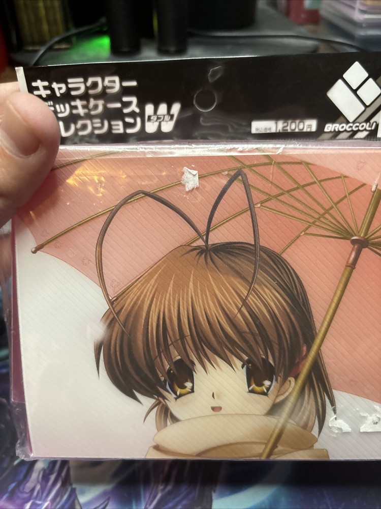 Broccoli character deck case collection Clannad double deckbox new sealed Rare