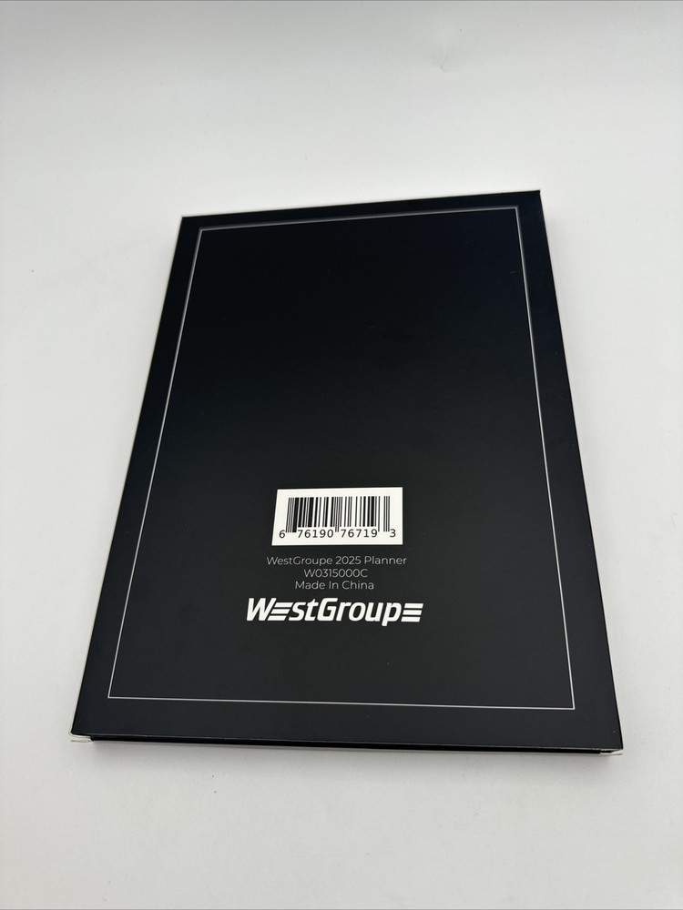 2025 WestGroup Planner