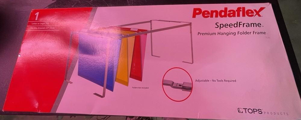 Pendaflex Speedframe Premium Hanging Folder Frame Adjustable