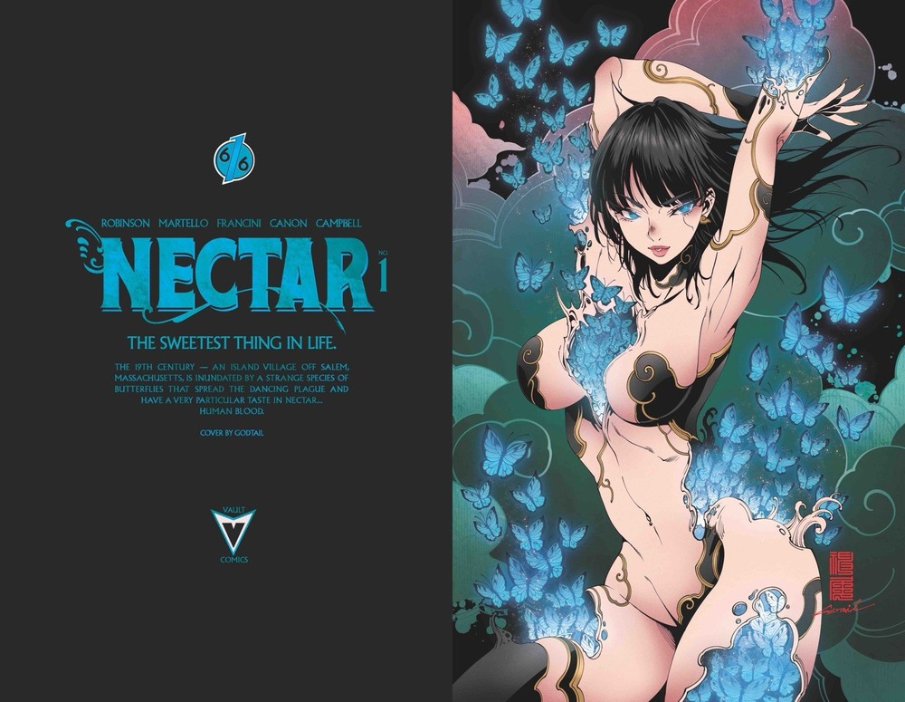 🔥 NECTAR #1 SECOND PRINTING GODTAIL 616 COMICS Variant ABC Set LTD 500