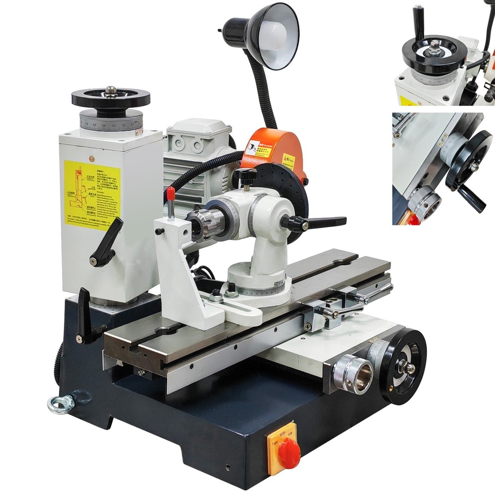 220V Universal Tool Grinding Machine Metal Processing Sharpener 50HC 4# Shanks