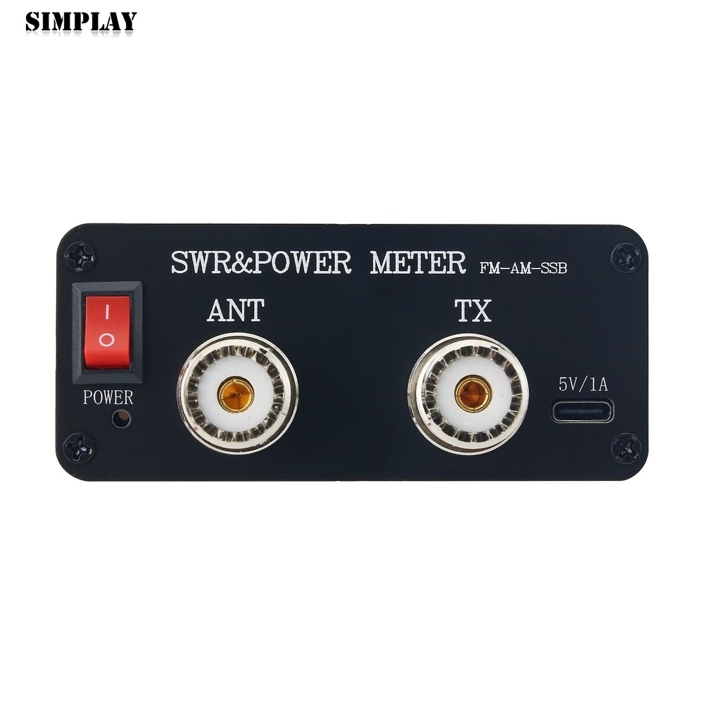 Multi-functional Shortwave SWR & Power Meter 120W Forward Reverse Power Meter