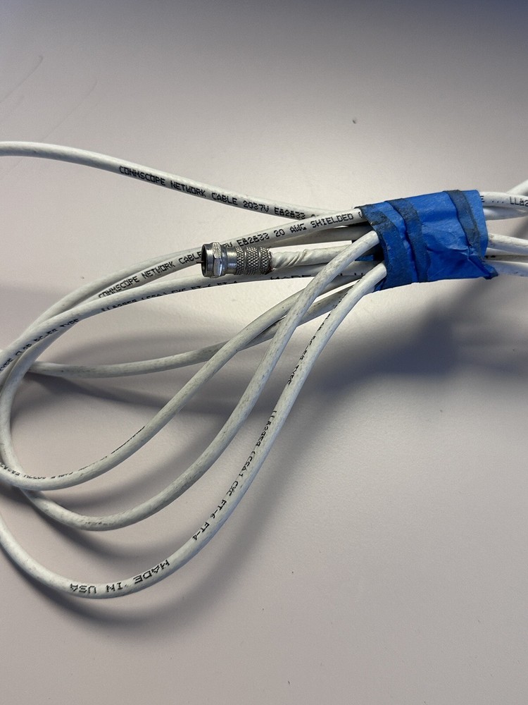 Commscope network cable 2037v 20 AWG shielded