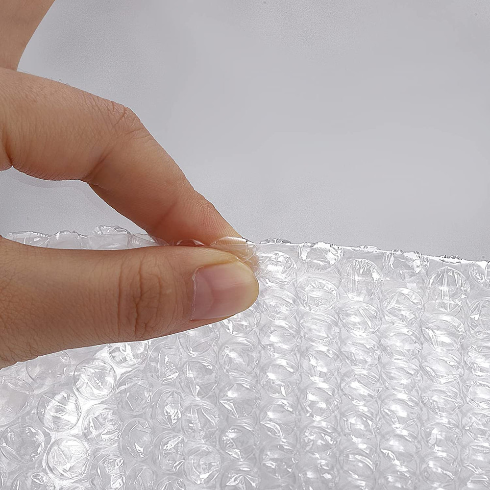 2 Pack 12 Inch x 100 ft Bubble Packing Wrap for Moving Perforated Every 12”