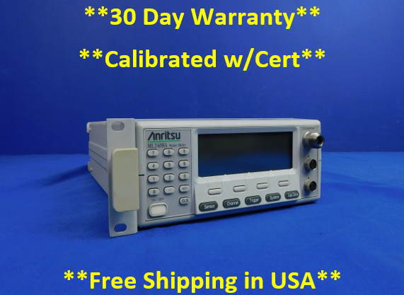 Anritsu ML2408A CDMA Power Meter Dual Input