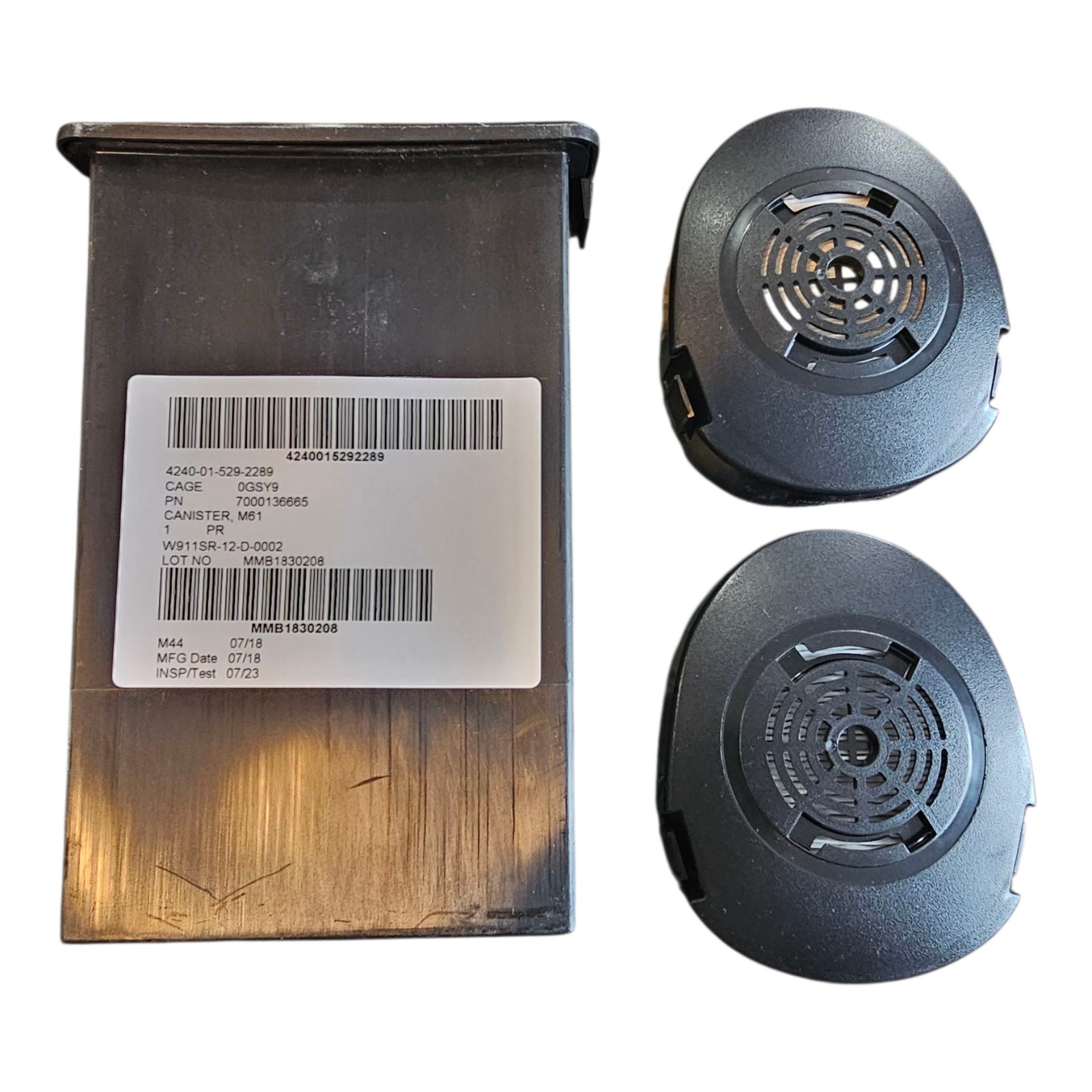 NEW SEALED Avon M50/M61 Gas Mask Filters 2023 INSPECTION