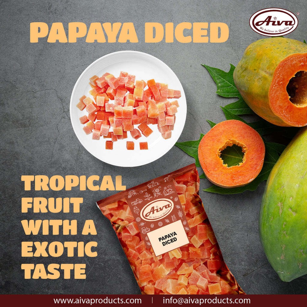 Aiva Papaya Diced